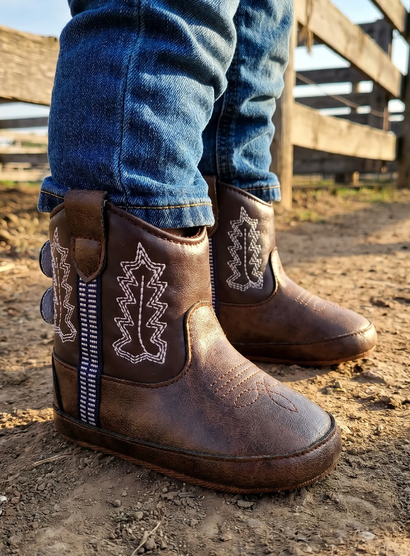 Handmade Baby Cowboy Boots Country Style for Little Cowboys & Cowgirls