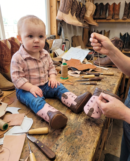 Handmade Baby Cowboy Boots Country Style for Little Cowboys & Cowgirls